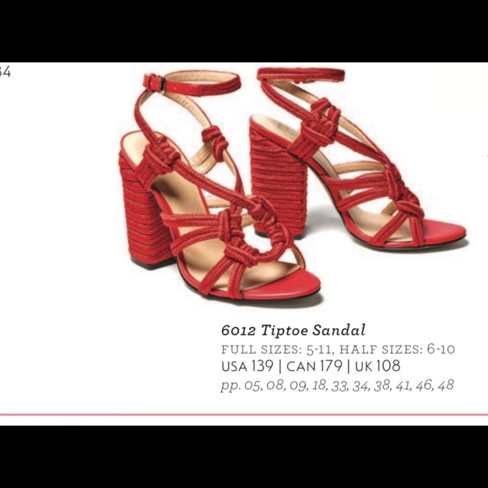 Cabi Spring 2018 #6012 Tip Toe Sandal-New